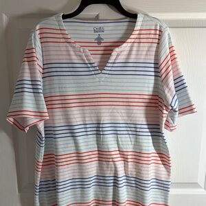 Croft & Barrow Knit Top Lot of 2 size 0X